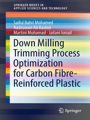 cover image of Down Milling Trimming Process Optimization for Carbon Fiber-Reinforced Plastic